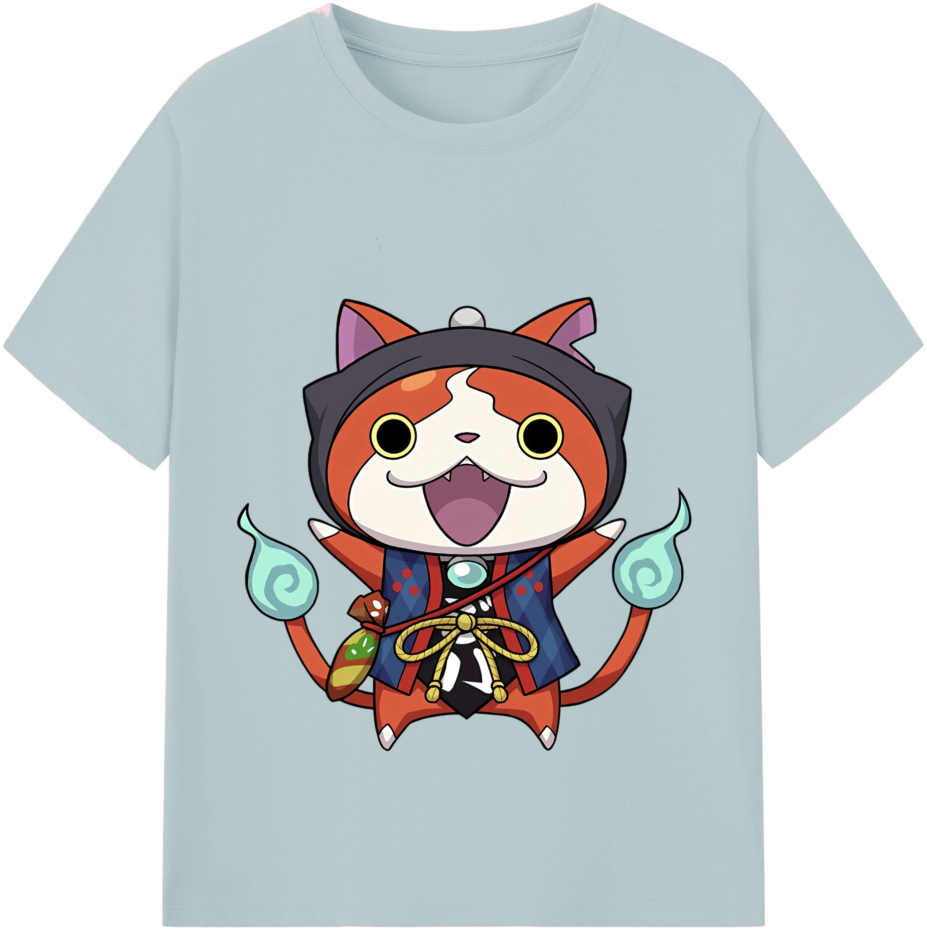 （画像用） 妖怪ウォッチ Yo-kai Watch 綿100％半袖Tシャツ（フロントプリント）